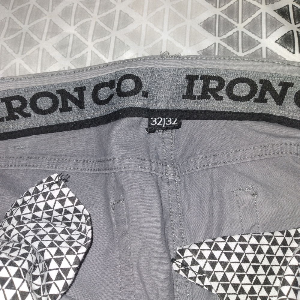 IRON CO. JEANS 32×32 Grey color